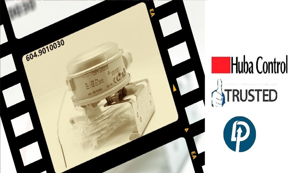 HUBA CONTROL 604.950000 DIFFERENTIAL PRESSURE SWITCH 1000-5000 Pascal