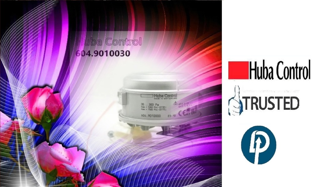 HUBA CONTROL 604.950000 DIFFERENTIAL PRESSURE SWITCH 1000-5000 Pascal