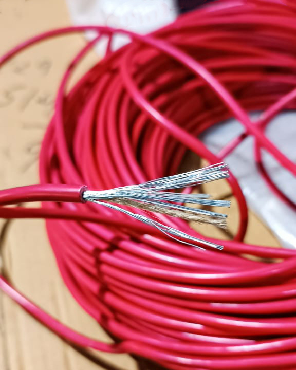 Pvc Coated Pull Cord Wire Rope - Color: Red