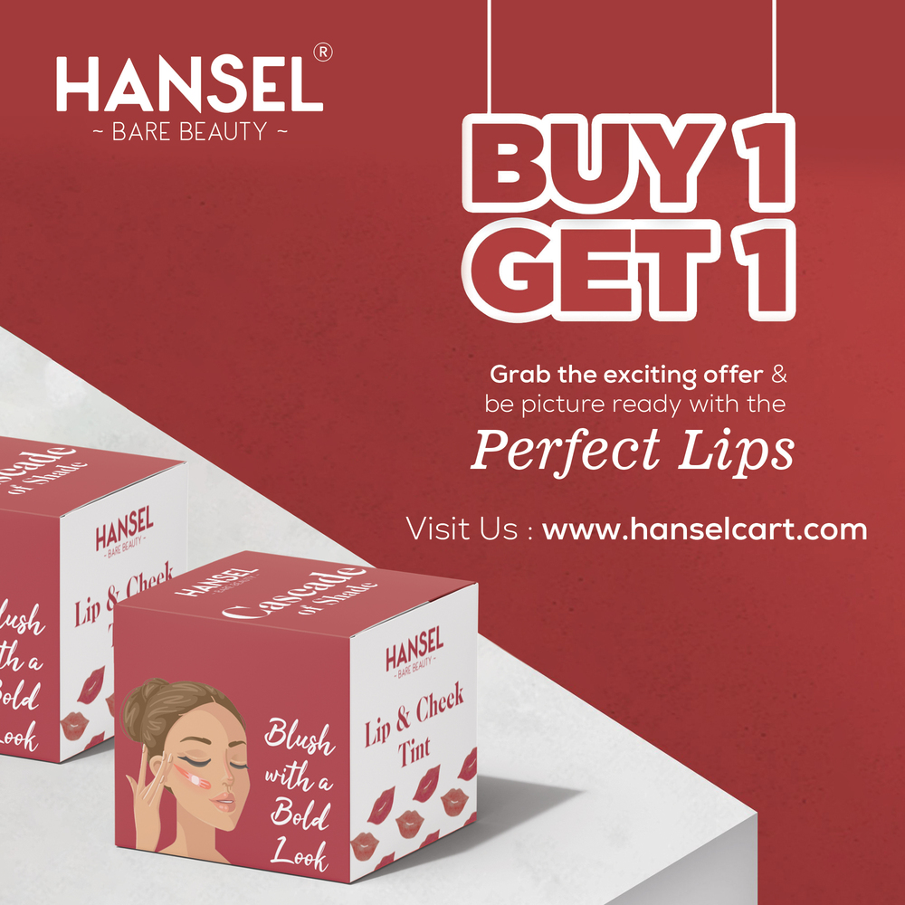 1 + 1 Lip And Cheek Tint - Attributes: Smudge Proof