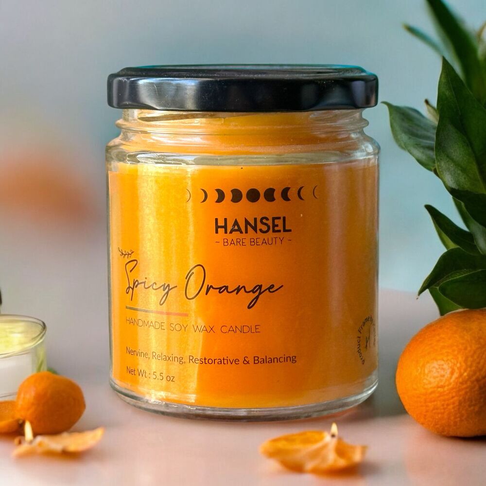 Spicy Orange Candle I 5.5 Oz - Features: Rust Proof
