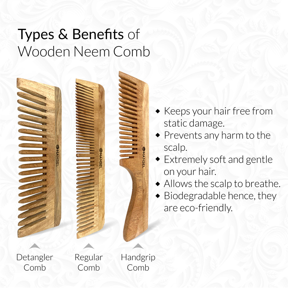 Neem Wood Comb