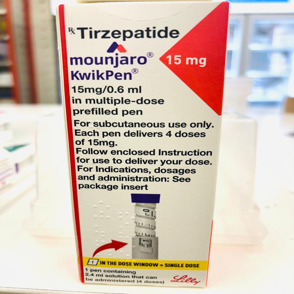 Tirzepadite 15 mg (mounjaro KwikPen)