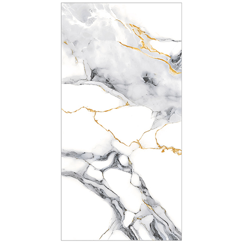 600x1200 MM Golden Pearl GVT-PGVT Golden Glossy Tile