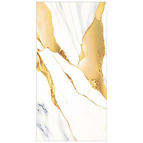 600x1200 MM Golden White GVT-PGVT Golden Glossy Tile