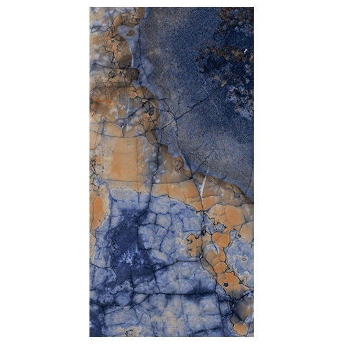 600x1200 MM Blue Vinci GVT-PGVT Super High Gloss Tile