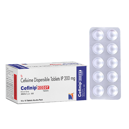 Cefinip 200 DT टैबलेट्स