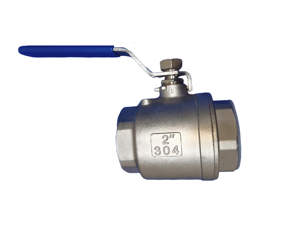 Stainless Steel Ball Valve - Color: Silver