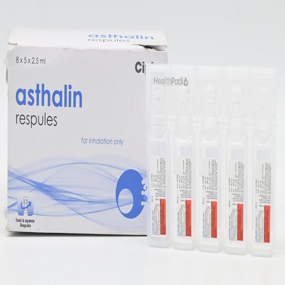 Asthalin Salbutamol (2.5mg) Respules (2.5ml Each) - Drug Type: General Medicines