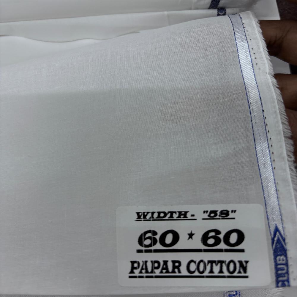 60x60 PAPER COTTON FABRIC