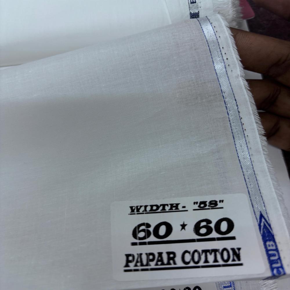 60x60 PAPER COTTON FABRIC