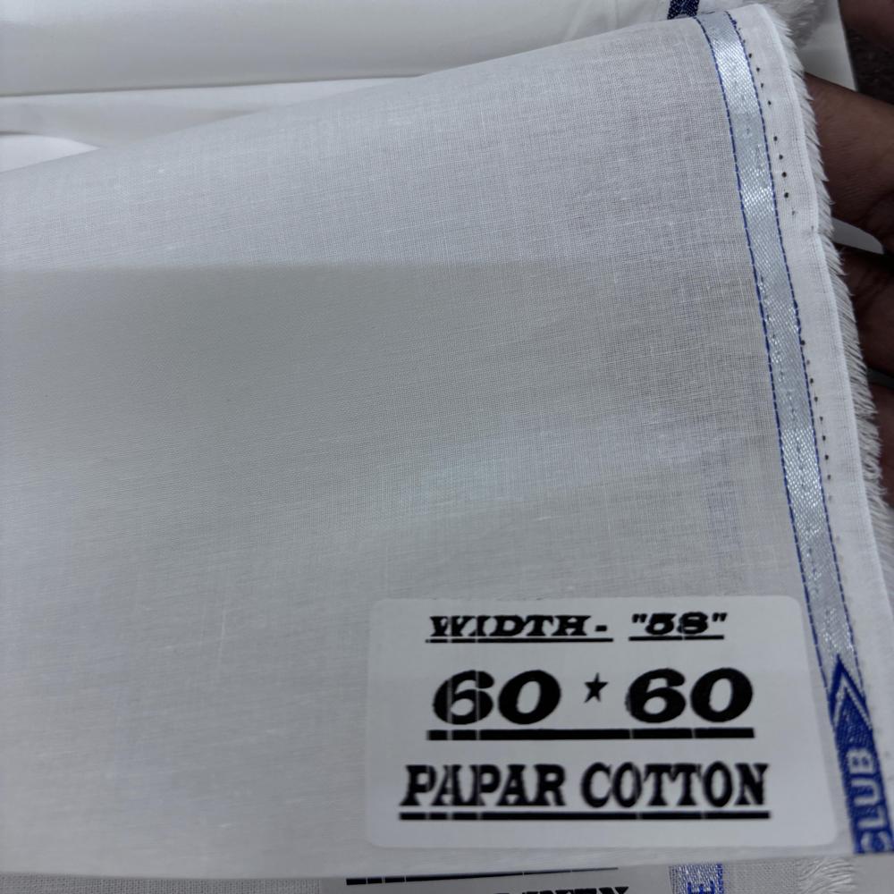 60x60 PAPER COTTON FABRIC