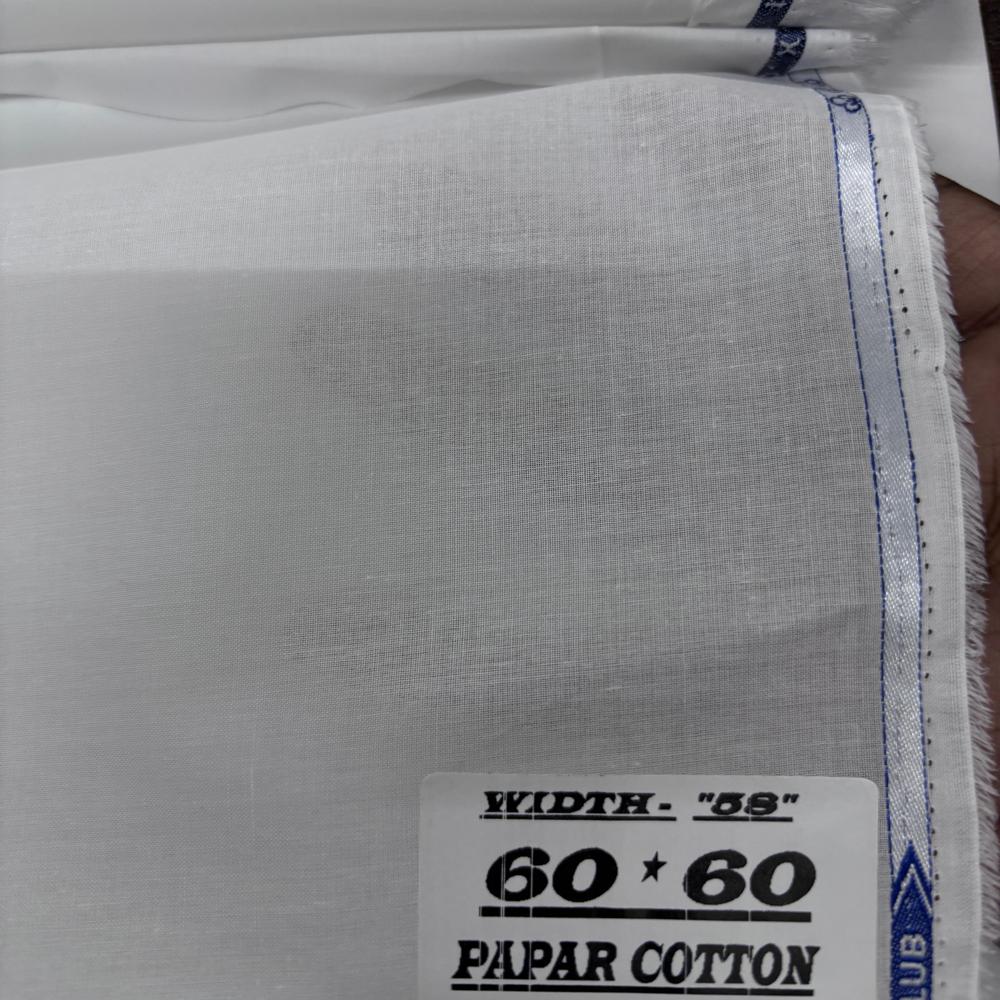 60x60 PAPER COTTON FABRIC