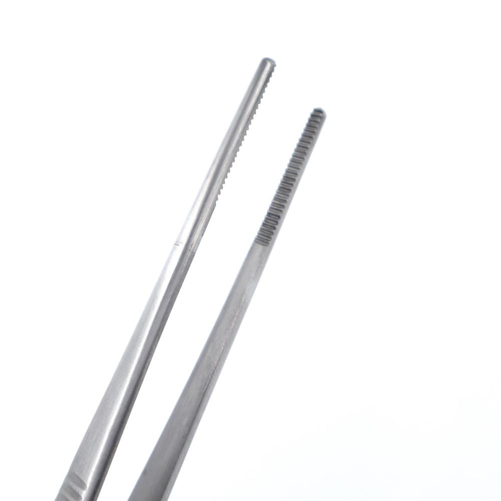 Dissecting Forceps Plain 6 Inch - Stainless Steel, 6 Inches Long, Silver Finish | Smooth Jaws For Gentle Tissue Handling, Ergonomic Textured Grip