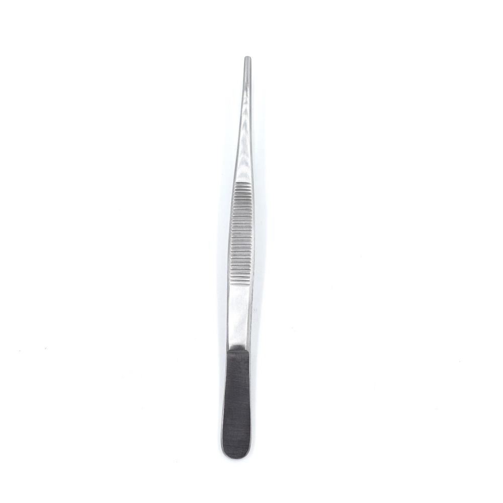 Dissecting Forceps Plain 6 Inch - Stainless Steel, 6 Inches Long, Silver Finish | Smooth Jaws For Gentle Tissue Handling, Ergonomic Textured Grip