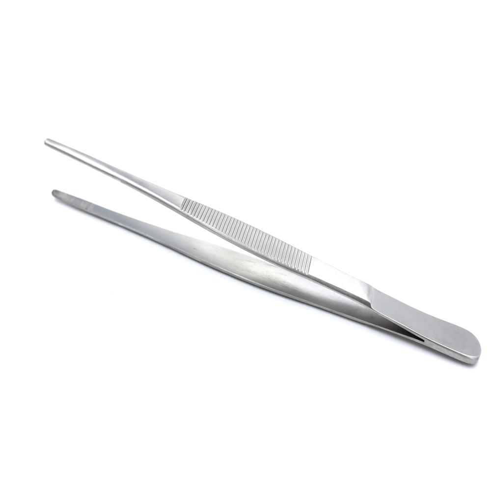 Dissecting Forceps Plain 8 Inch - Stainless Steel, 8 Inches, Polished Silver Finish | Lightweight, Corrosion-resistant, Autoclavable