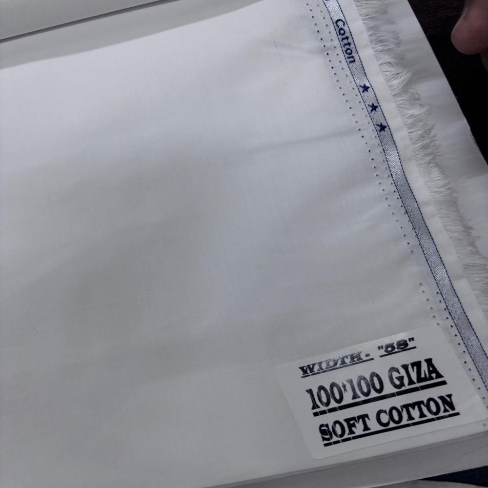 100 X 100 Giza Soft Cotton - Color: White