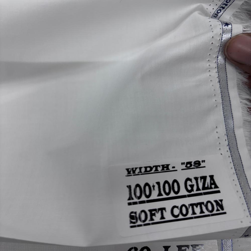 100 X 100 Giza Soft Cotton - Color: White