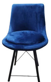 17 Inch Cafe Chair - Color: Blue