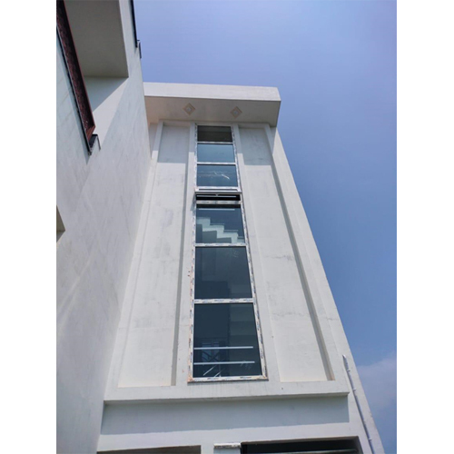 Upvc Fixed Window In Elevation - Application: Door
