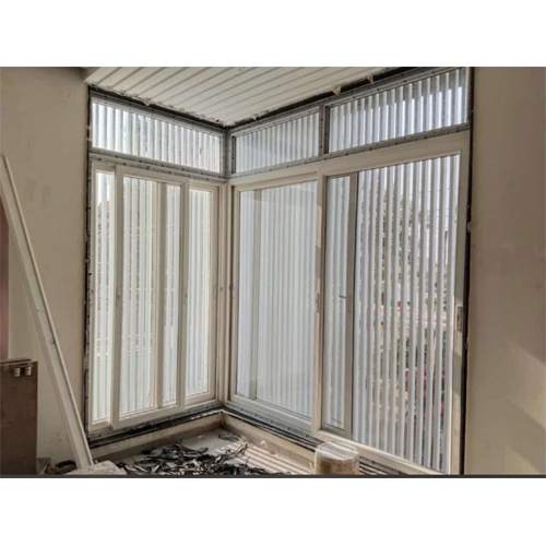 Upvc Sliding Balcony Door - Color: White