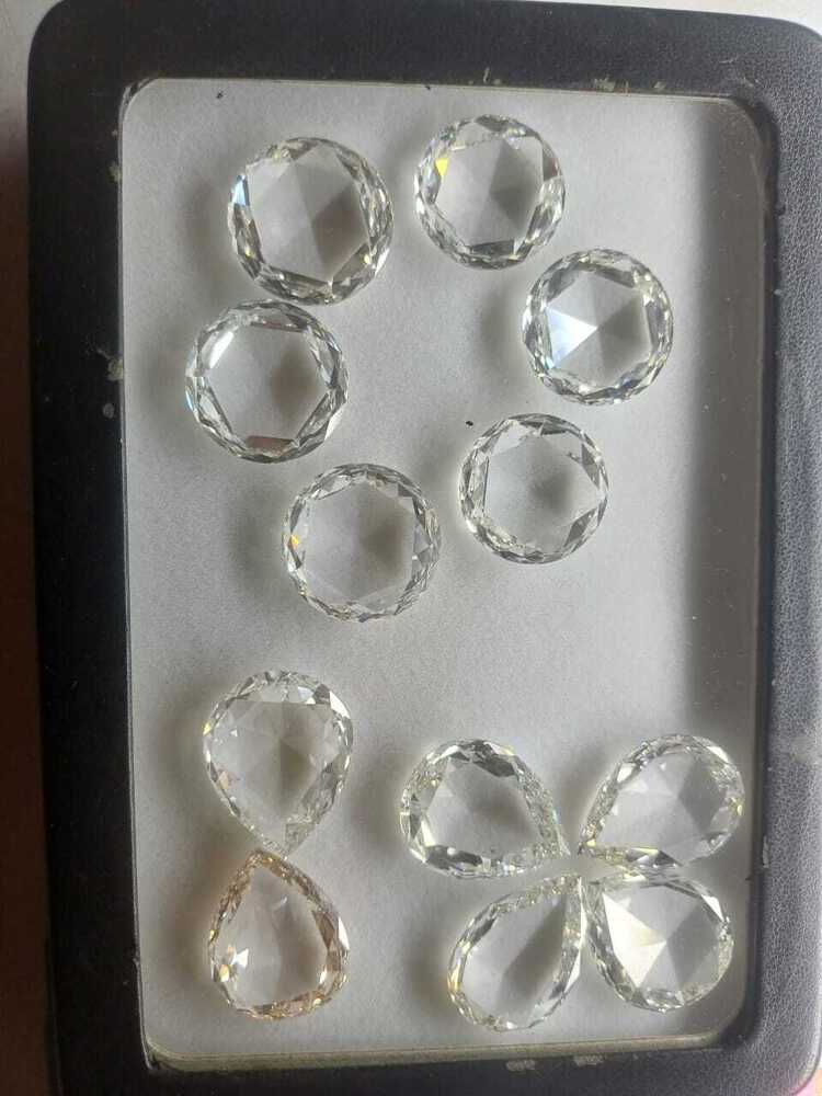 Rosecut Diamond - Diamond Clarity: Vs1