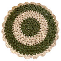 Crochet Mat - Color: White