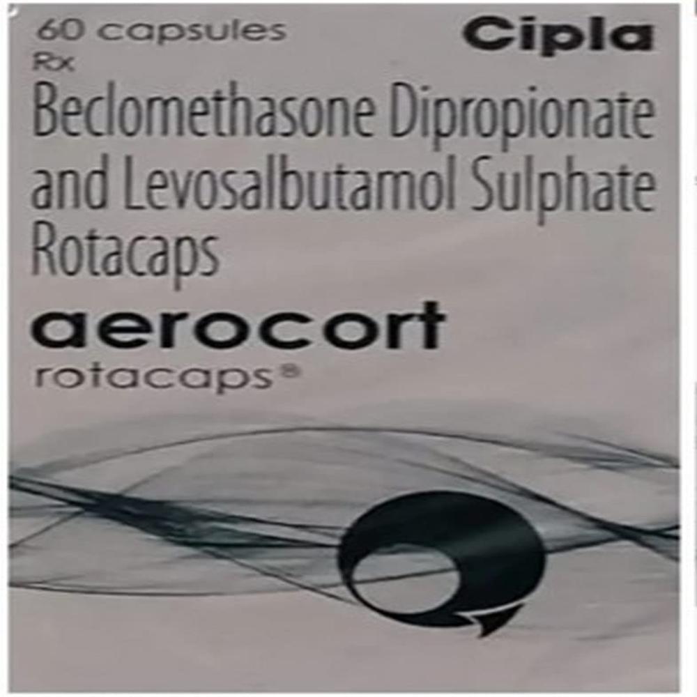 Aerocort Levosalbutamol + Beclometasone Rotacap - Drug Type: General Medicines