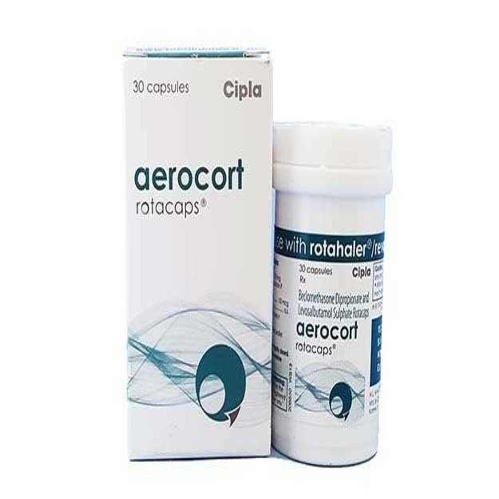 Aerocort Levosalbutamol + Beclometasone Rotacap