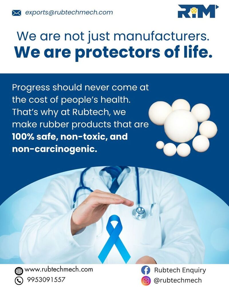 25mm Sieve Cleaning Rubber Ball For Flour, Rice, Grain and Seed Mills