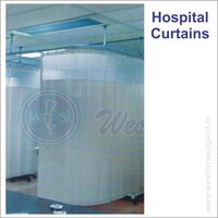 Medical Hospital Curtains - Color: Blue