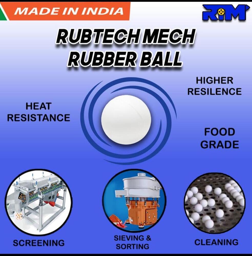 32mm Sieve Cleaning Rubber Ball For Flour, Rice, Grain and Seed Mills