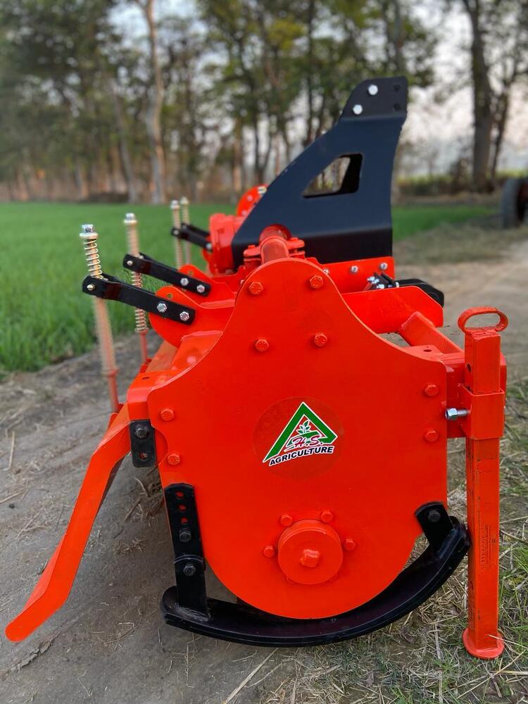 Agro Rotavator - Color: Red And Black