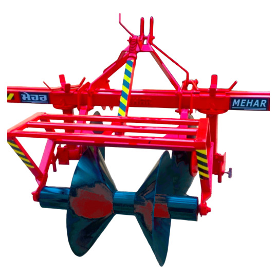 Mehar Disc Harrow - Color: Red And Blue