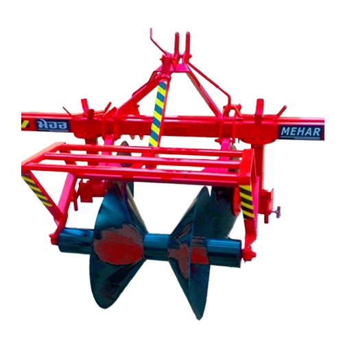 Mehar Disc Ridger 4In1 - Color: Red And Blue