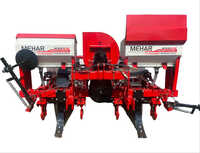 Mehar Agriculture Pneumatic Planter - Color: Red And Black