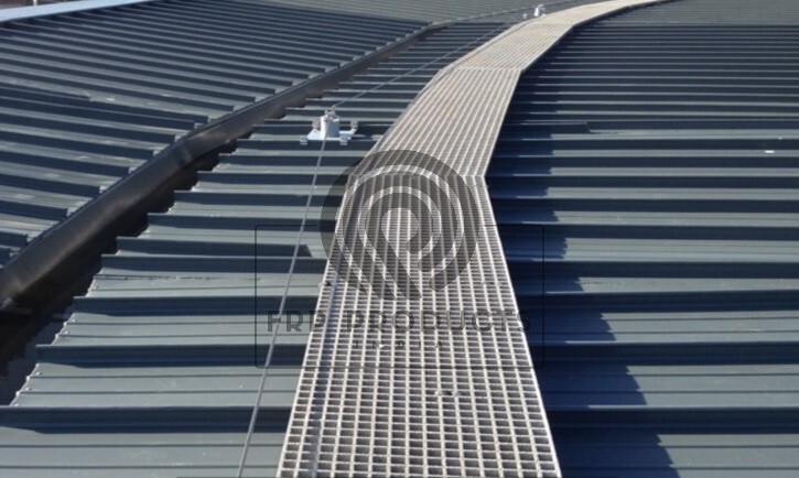 FRP SOLAR ROOFTOP WALKWAY