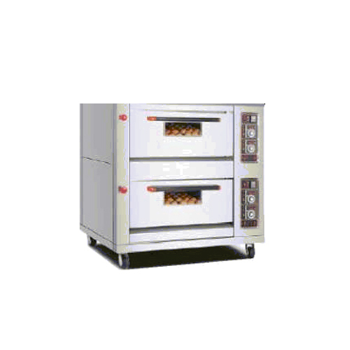 Aei-2D-6T Two Deck Oven Ele-Gas - Automatic Grade: Fully Automatic