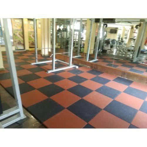 Gym Carpet Tiles - Color: Multi Color