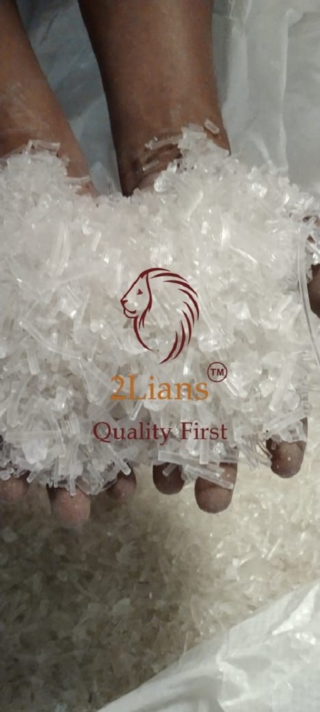 PMMA lumps regrind extrusion grade / Natural & yellowish transparent