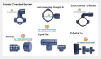 Compressed Air Aluminum Pipe Fitting