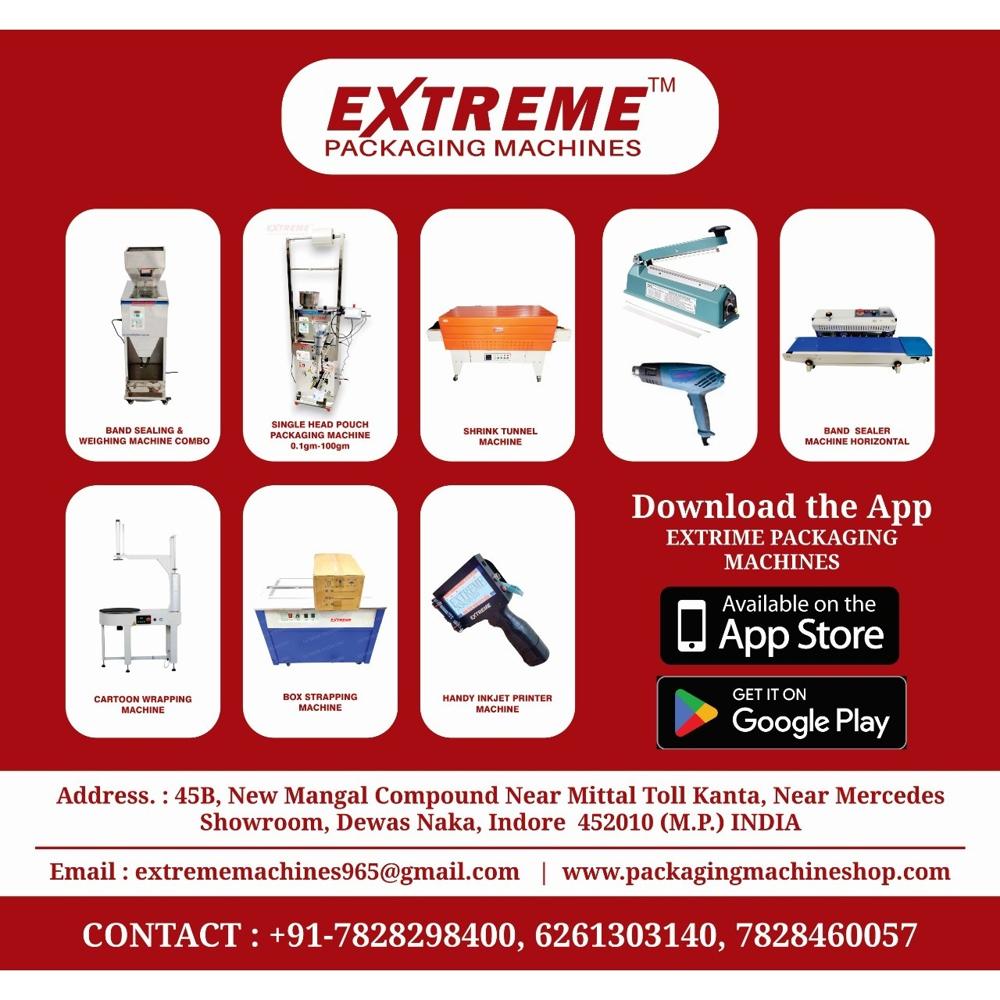 Fully Automatic Pouch Packing Machine - Mild Steel, 220 Volt, Silver Color, 100 Kg Weight | Electric Drive, 1 Year Warranty, Automatic Grade