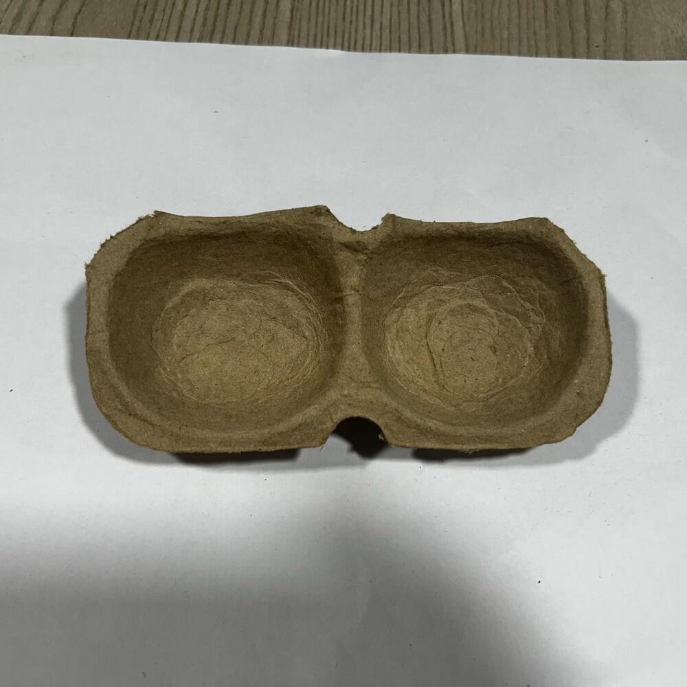 2 Pcs Apple Fruit Packaging Tray - Coating Type: Pe Coated
