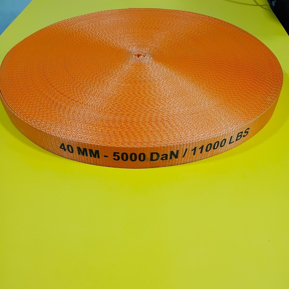 100Mtr 1 Printed 40Mm Orange Belt - Automatic Grade: Manual