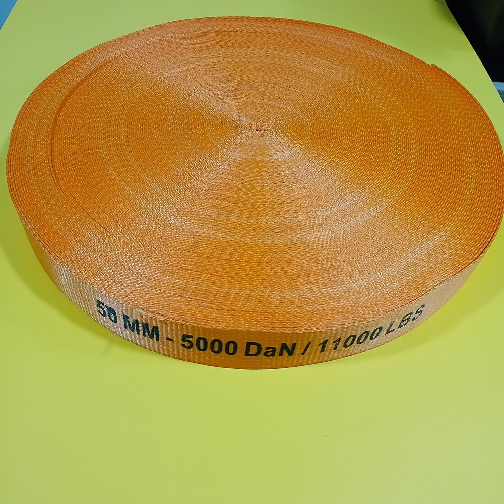 50Mtr 1 Printed 40Mm Orange Belt - Automatic Grade: Manual
