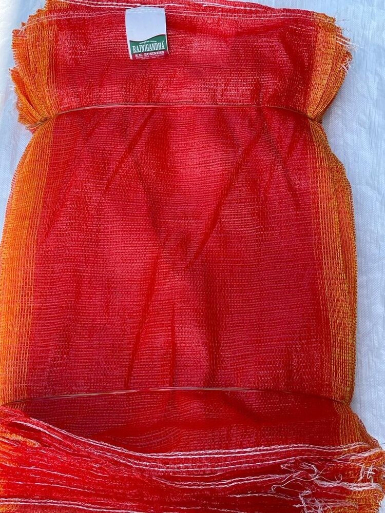 50Kg 22X40 Onion Leno Bag - Color: Red