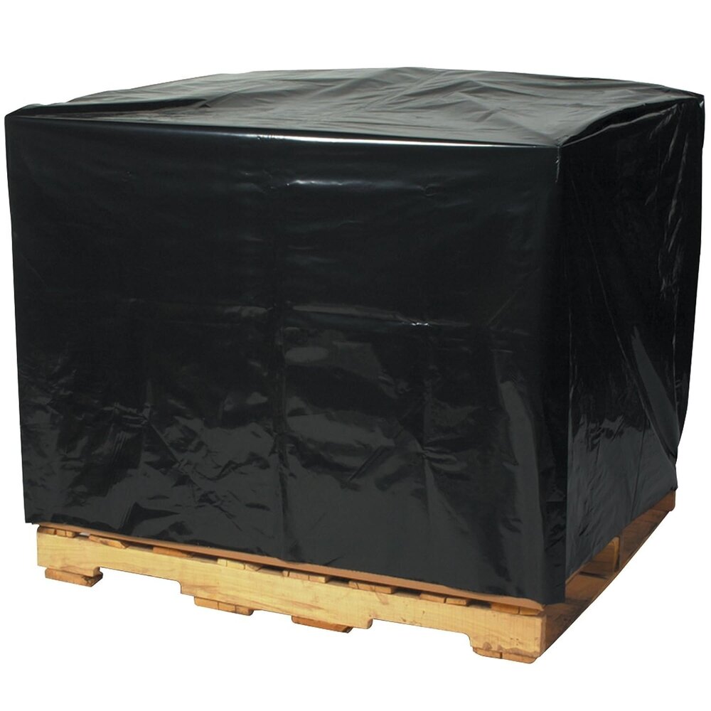 45X45X40 Black Pallet Cover - Size: 45X45X40Mm