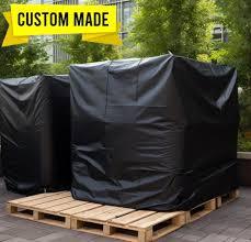 45x45x40 Black Pallet Cover - Size: 45x45x40mm