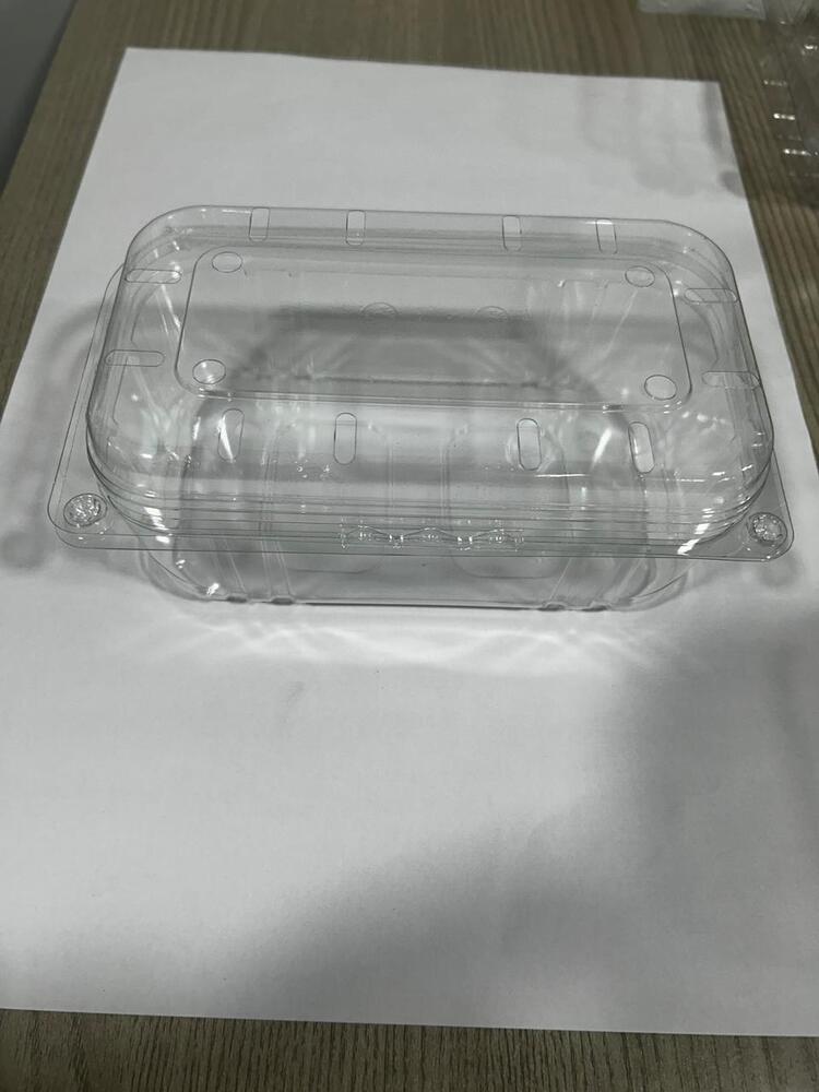 500Gm-500Pcs Fruit Punnets - Color: Transparent