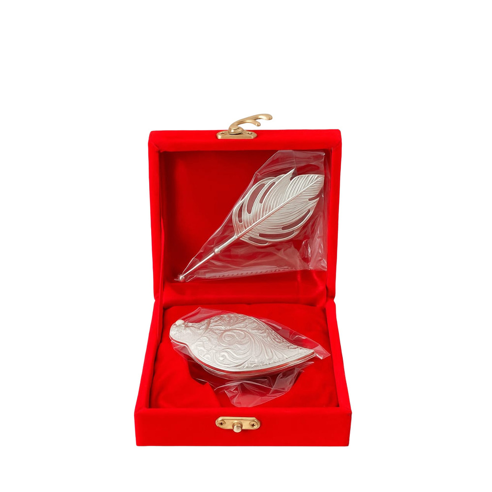 Silver Tilak Box - Feature: Corrosion Resistant